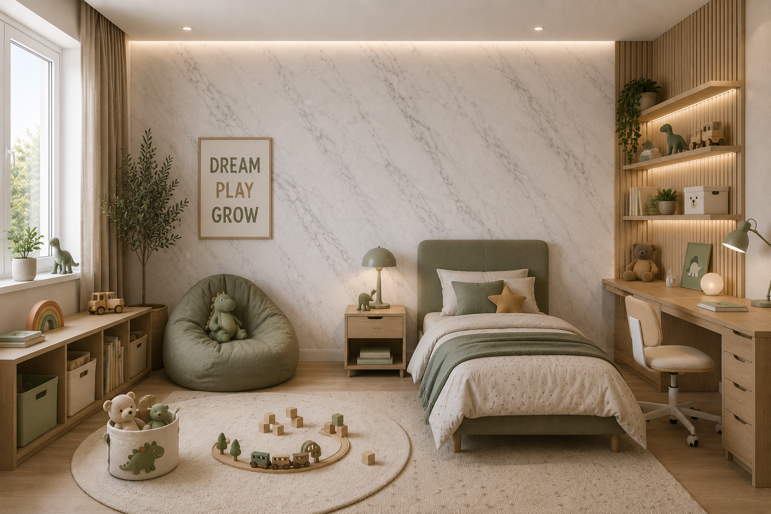 Fototapete Weißer Carrara Marmor